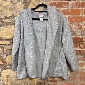 The North Face Women's Heather Gray Teddy Jacket